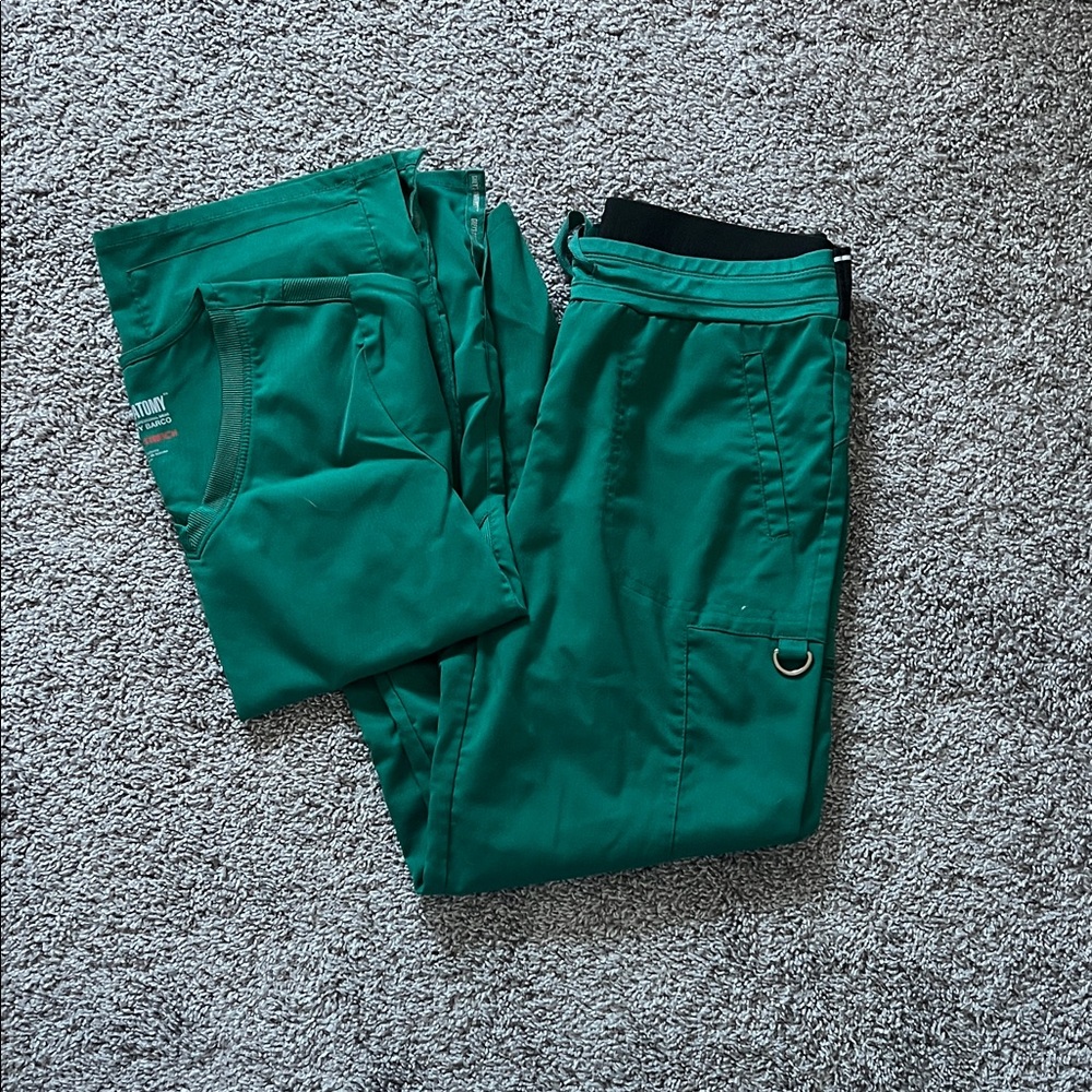 Grey's Anatomy Women's Green Scrub set